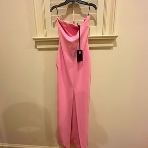 SOLACE LONDON bysha dress in bubblegum size 2